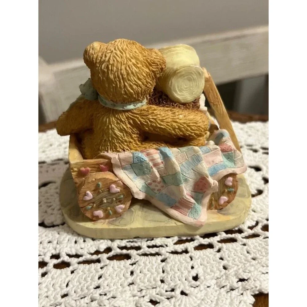 Cherished teddies Molly figurine Cottagecore